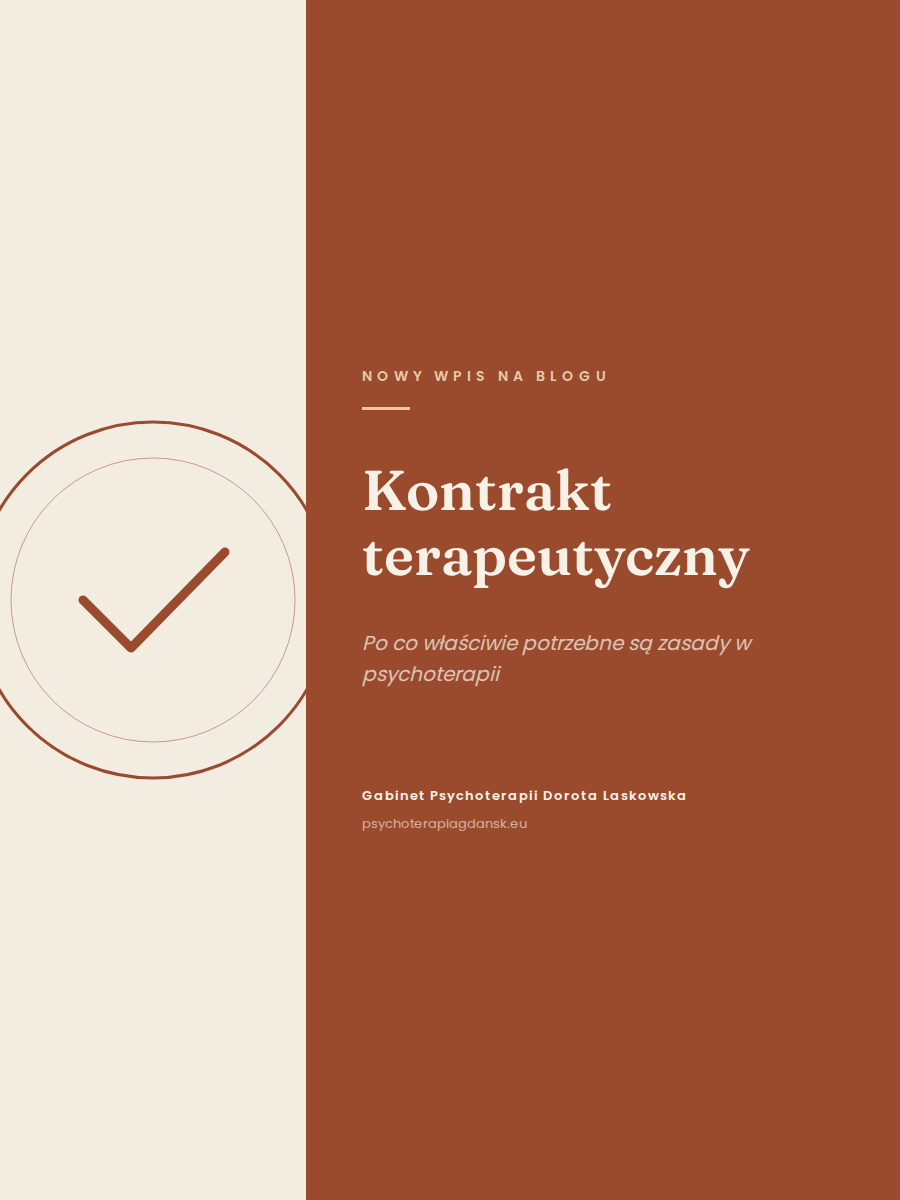 Kontrakt terapeutyczny – zasady współpracy w psychoterapii